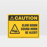 Custom Signs Outdoor Metal,Pedestrians Watch For Forklifts Sign